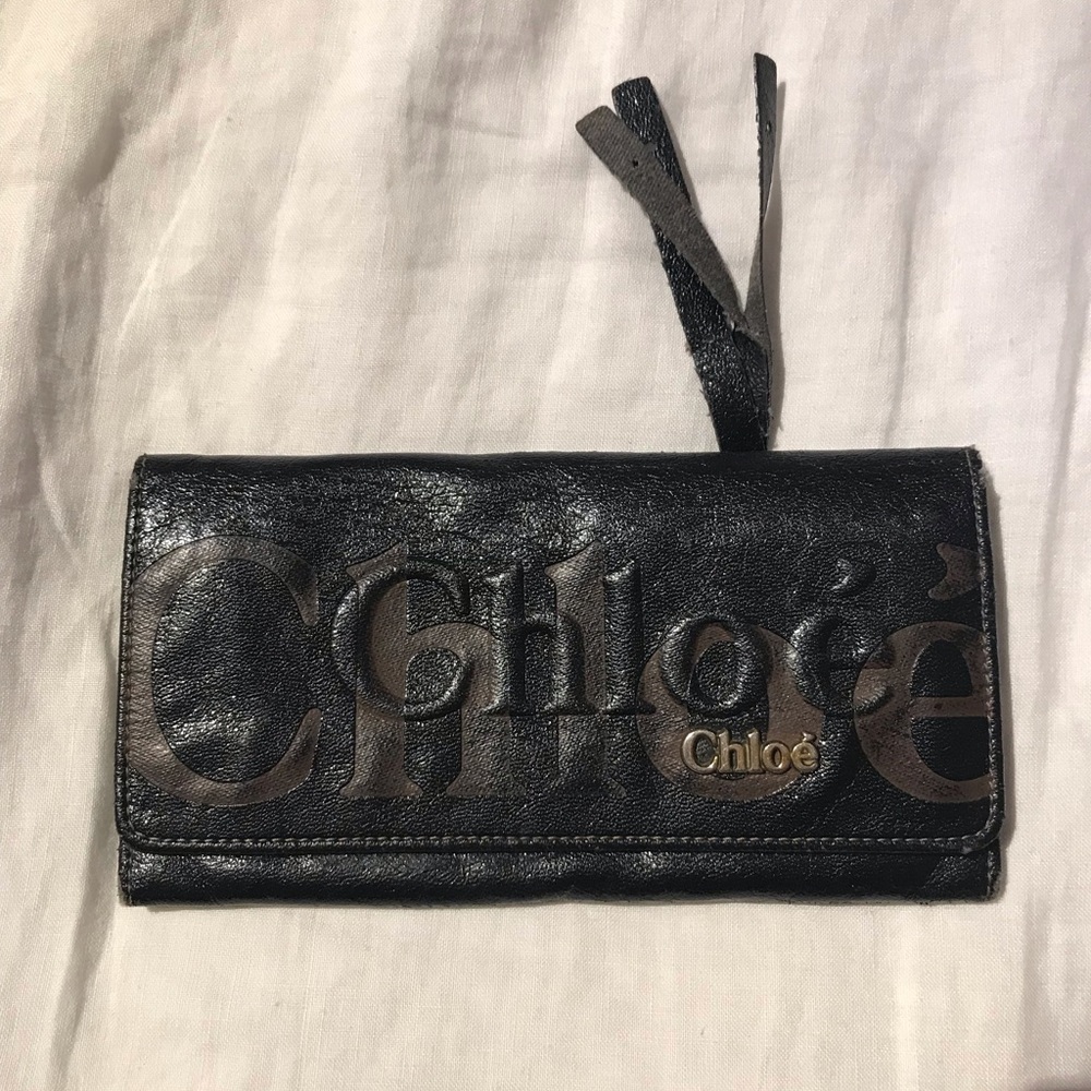 CHLOE BLACK WALLET